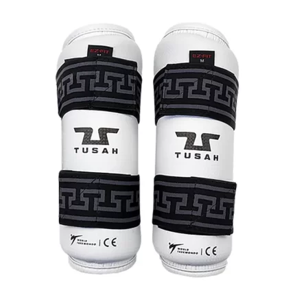 Защита предплечья (накладки) для тхэквондо WT TUSAH EZ-FIT спереди