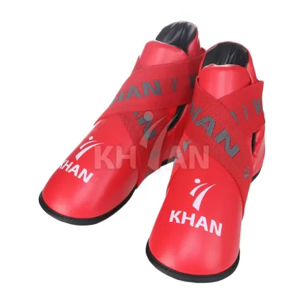 Футы для тхэквондо ITF EXPERT KHAN красные