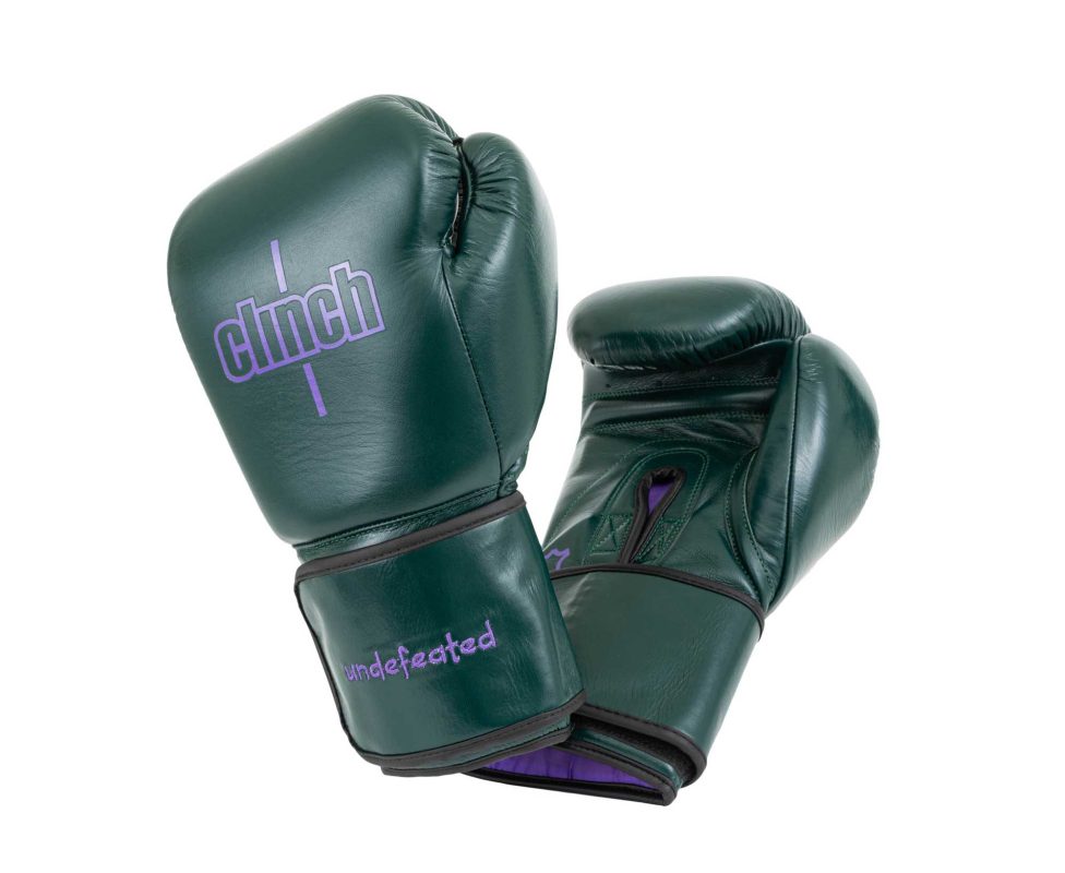 Перчатки боксерские Clinch Undefeated зеленые