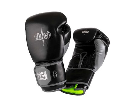 Боксерские перчатки CLINCH CONTENDER черные