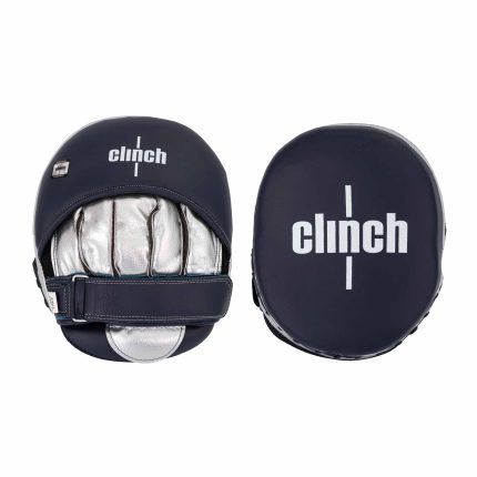 Боксерские лапы CLINCH FOCUS MITT AERO ONE сине-серебристые