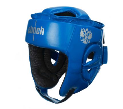 Шлем для кикбоксинга CLINCH KICK синий