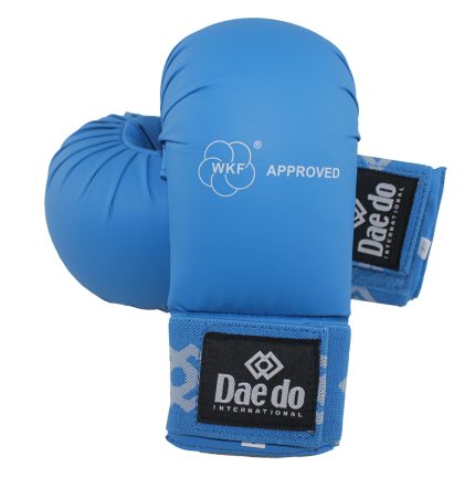 Накладки на кисть для каратэ WKF DAEDO синие