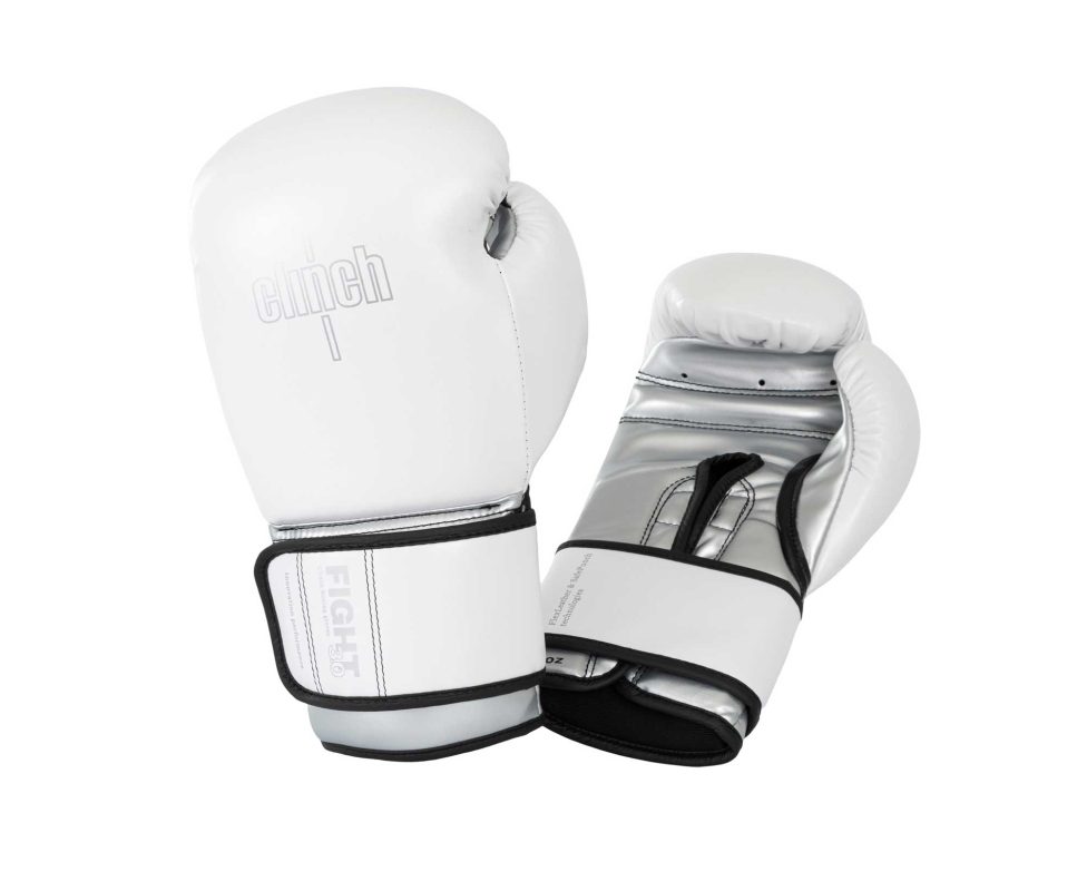 Боксерские перчатки CLINCH FIGHT 3.0 белые