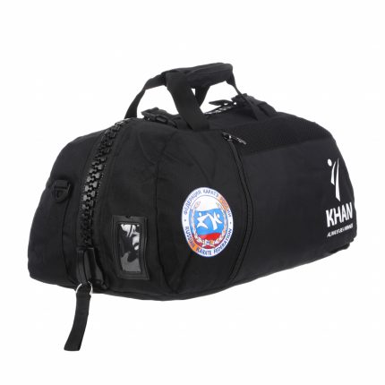 Сумка-рюкзак для каратэ KHAN KARATE спереди