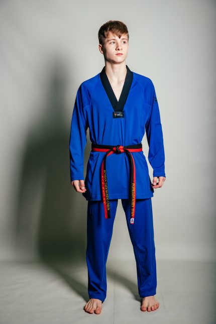 Добок для тхэквондо WT TUSAH EVO синий