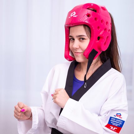 Шлем для тхэквондо PROFSPORT розовый