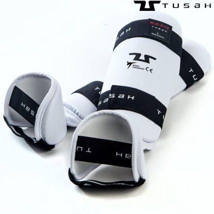 Защита голени и стопы для тхэквондо WT TUSAH EZ-FIT