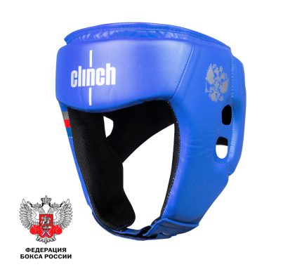 Шлем для бокса CLINCH OLIMP синий