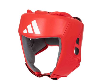 Боксерский шлем ADIDAS IBA красный