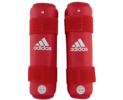 Защита голени ADIDAS WAKO красная